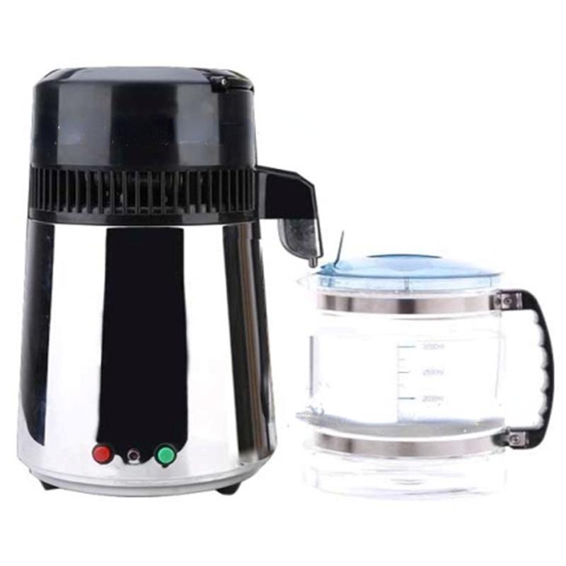 4L/6L Laboratory Pure Wate Distiller Household Small Distilled Water Machine Portable Stainless Steel Distillation Equipment