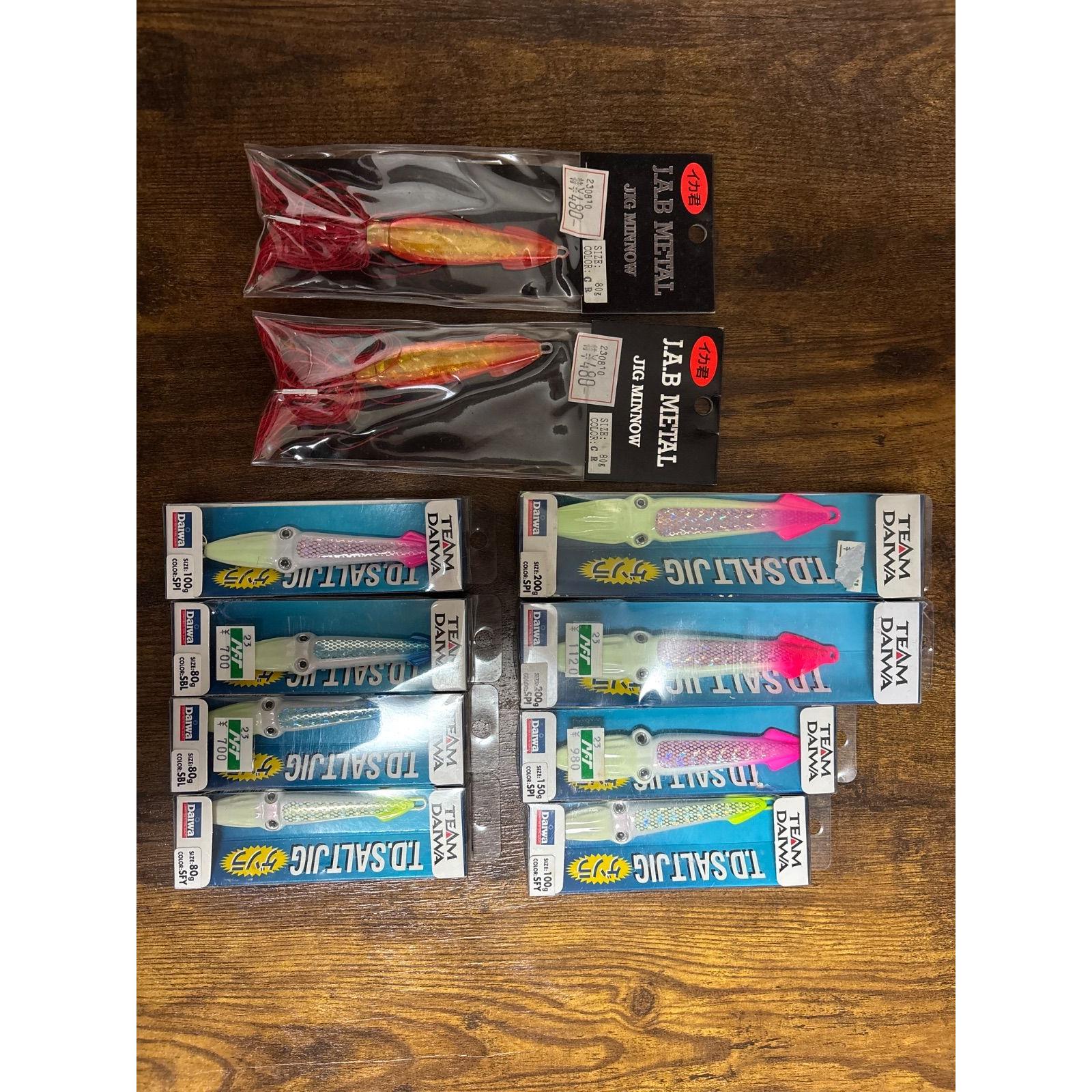 Used Fishing Fishing Jig Metal Jig Salt Jig Gesora Bulk Sale Daiwa