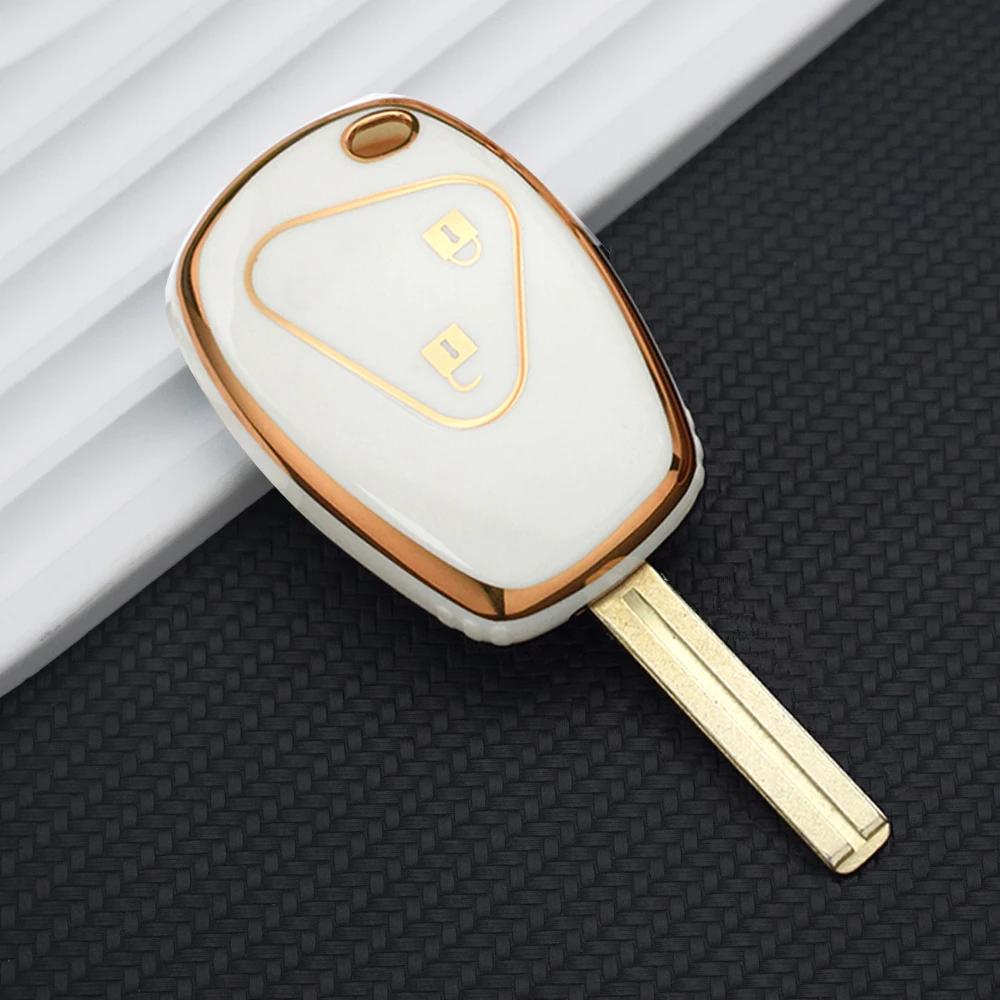 For Renault Dacia Master Kangoo Clio Modus Twingo For Nissan Kubistar Primastar For Opel Vivaro Tpu Car Key Case Cover Shell Fob