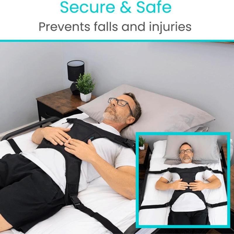 Wheelchair Fall Prevention Safety Seat Belt Shoulder Fixing Straps Nursing Band For Elderly Patients Harness Brace Support Vest