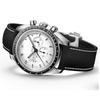19mm 20mm Watch Band For Omega Speedmaster Snoopy 310 Canvas Cowhide Bottom Watch Strap New Seahorse AT150 Nylon Watch Straps