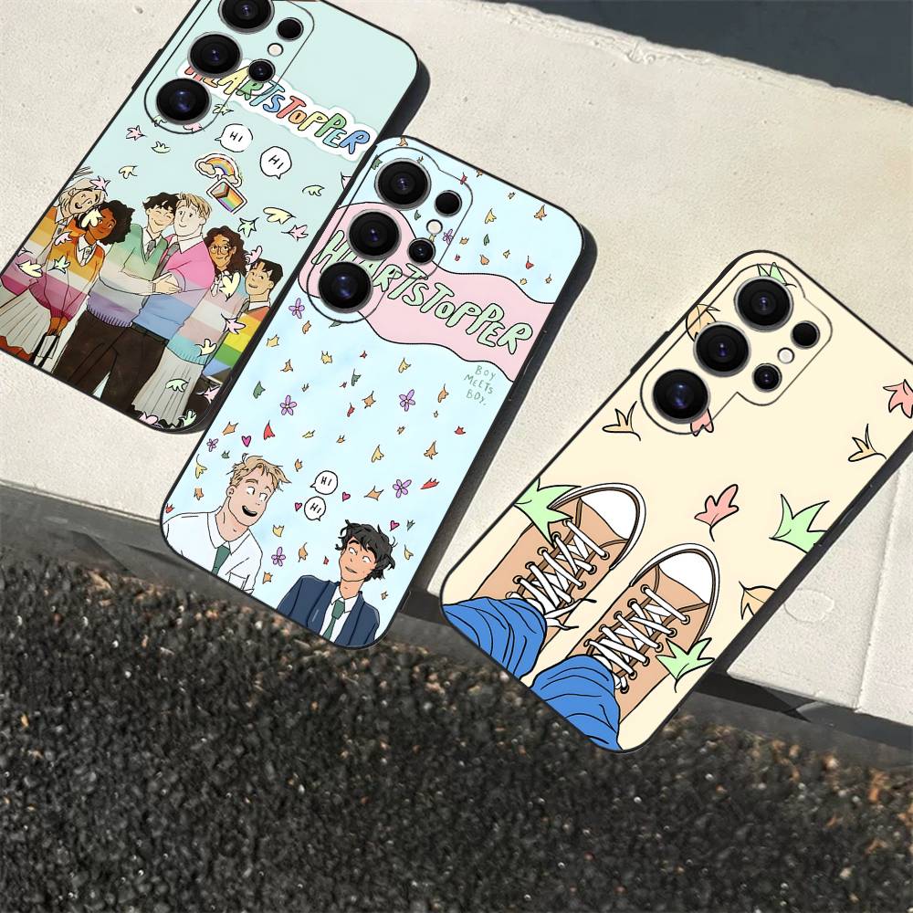 Neue Heartstopper Anime Handyhülle Für Samsung S 24 Fe 25 Ultra Plus 20 Lite 21 30 22 23 24 22 Ultra 5G Fundas