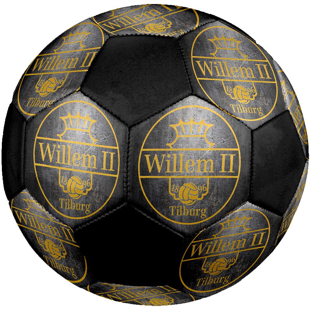 Willem II Tilburg size5 Soccer Ball, colorful, suitable for all ages, machine-stitched, PVC material, competition grade,durable and high bounce