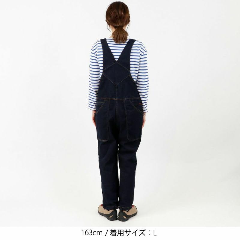 Gramicci Women's WS DENIM GARDEN SALOPETTE Overalls, Onewash, Size S (GUP3F1064)