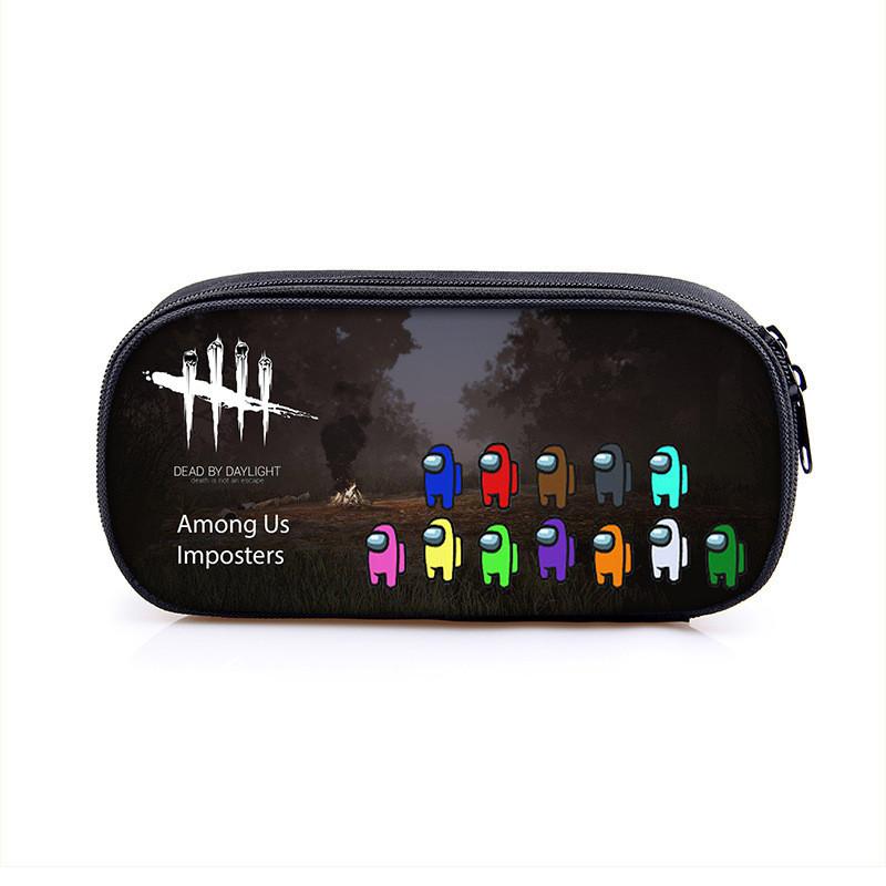Among Us Space Themed Pencil Case With Polyester Material For Students And Kids