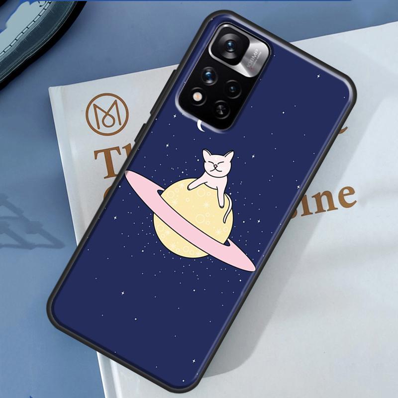 Cats In Space Case For Xiaomi Redmi Note 14 13 Pro 12 11 9 10 9S 10S 11S 12S Redmi 13C 10C 12C 14C Cover