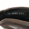 whoop-de-doo leather chukka boots 25 brown slip-on business(USED)