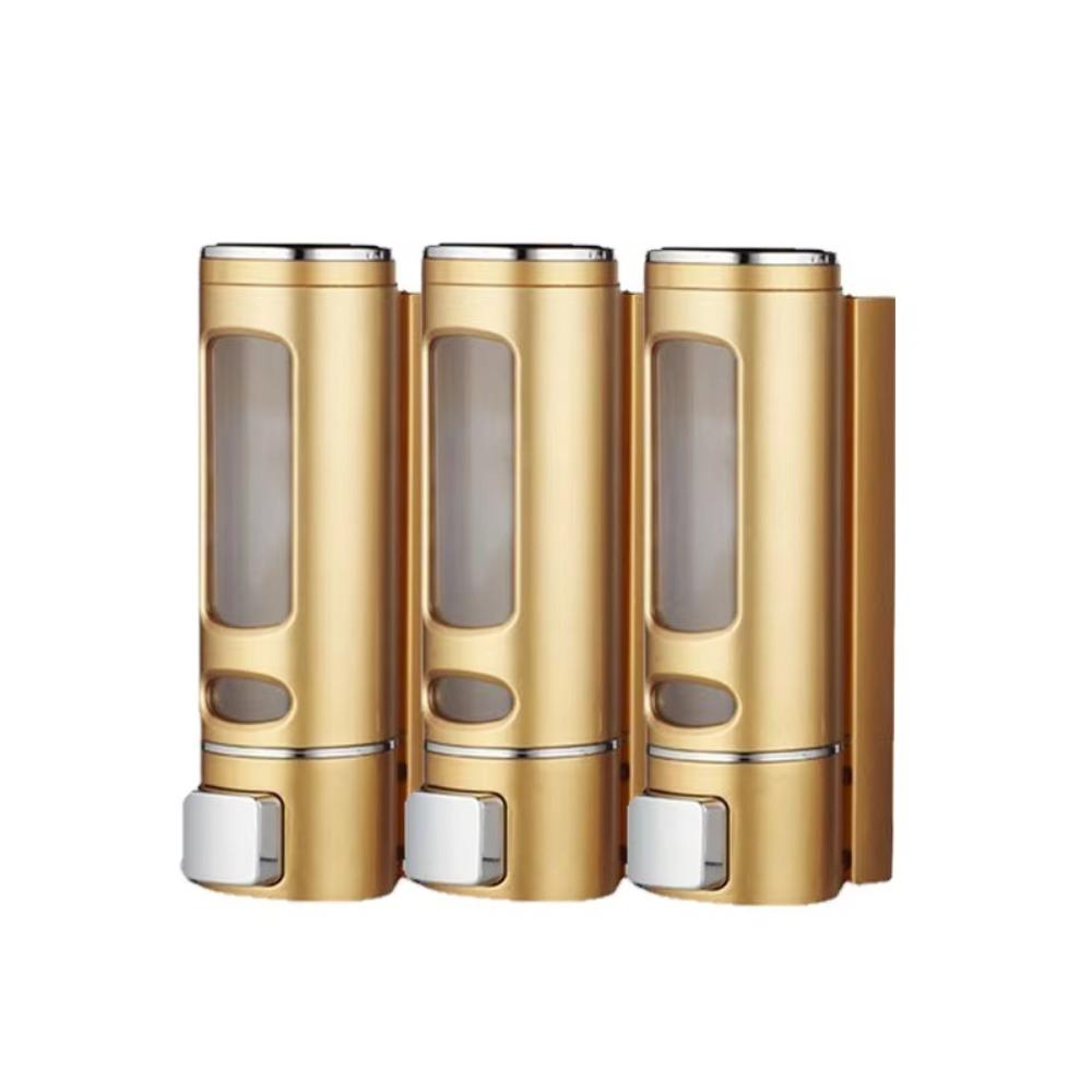 Manual Press Liquid Soap Container Wall-Mount Hand Sanitizer Jar Soap Dispenser  Shampoo