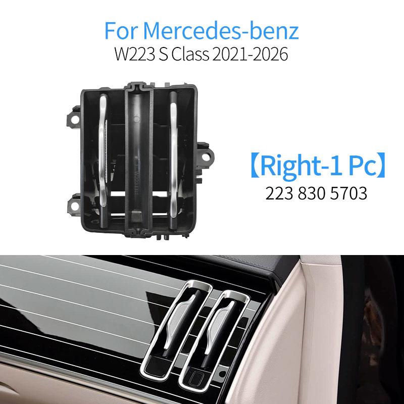 For Mercedes W223 Car Left Right AC Vent Grille Air Conditioning Outlet Assembly For Benz S Class S300 S320 S350 S400 S500 S600