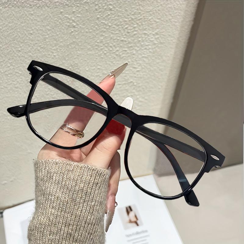 

Классические квадратные очки для чтения в черной оправе, очки для пресбиопии, блокирующие синий свет, компьютерные очки +1.5+3.0+3.5+4.0 Унисекс 2 чёрный