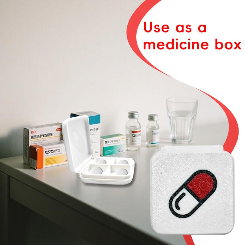 And Portable Lightweight Pocket Pill Storage Medicine Box For Traveling Outdoor