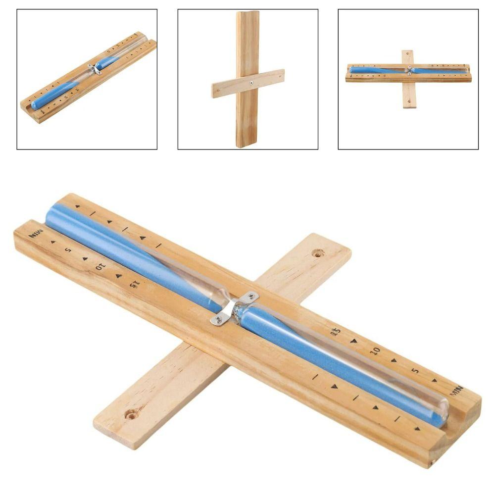 Practical 15 Minute Sauna Sand Timer Wooden Glass Home Decoration Hourglass Timer Rotating Wall Mounted Sand Clock Bathroom