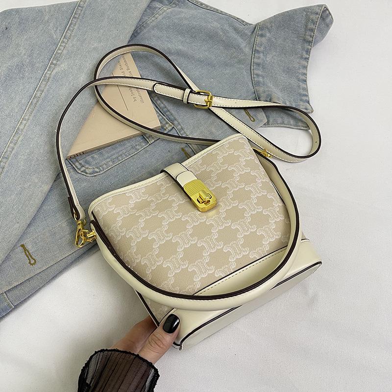 Handtasche im koreanischen Stil, trendig, luxuriös bedruckt: Damen Vielseitige Schulter- & Umhängetasche