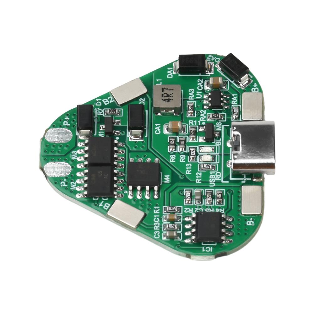

3S 12V 1A 18650 Lithium Battery Protection Board 20A overcurrent protection 3 Cell Pack Li-ion BMS PCM PCB Type-C Charging Port