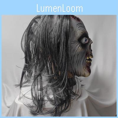 Horror Latex Zombie Masker Met Wit Haar Voor Halloween Kostuum En Spookhuis Decoratie