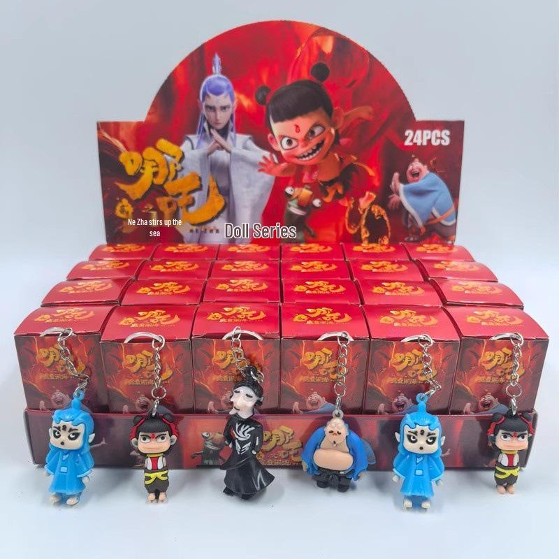 Nezha & Ao Bing Demon Child Figurine Blind Box - Toy Gift Ornament Decoration