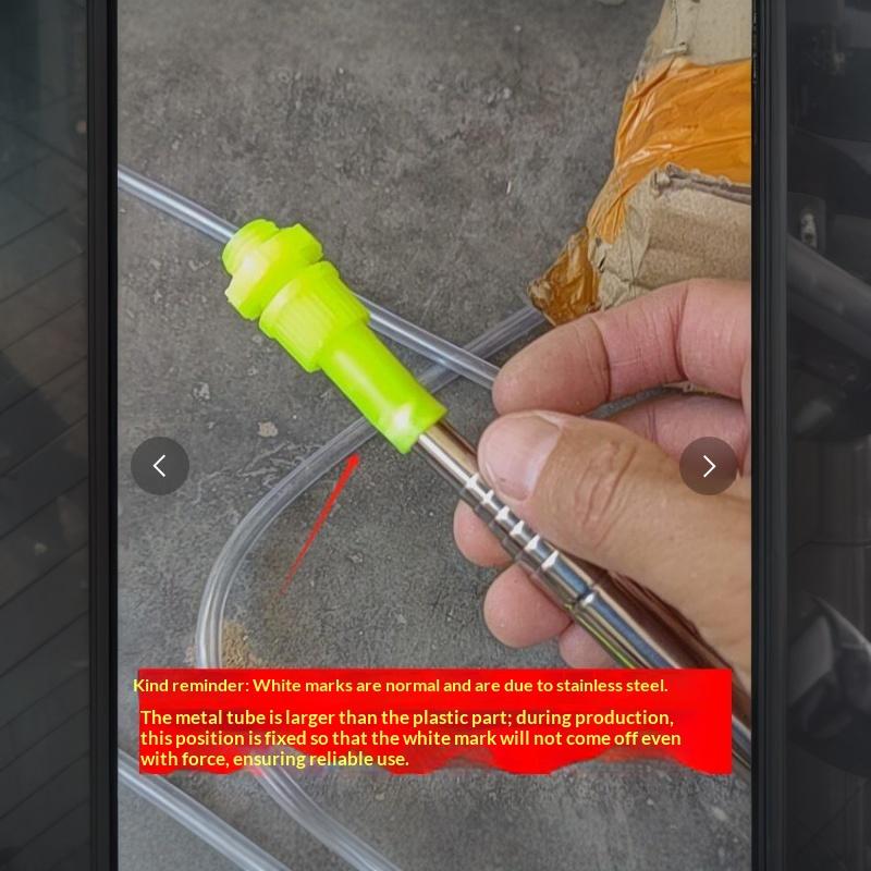 Stainless Steel Telescopic Sprayer Extension Rod Fine Atom Nozzle Wear Resistant Tool For Home Garden Farm Spraying Tools