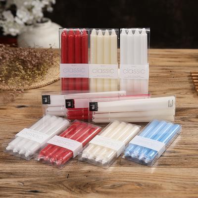 European Style Rod Wax Romantic Wedding Ivory White Long Rod Candle