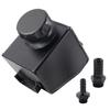 Aluminum Power Steering Pump Fluid Reservoir Tank Sandblasting for V6 V8 VT VX VU VY VZ VE LS1 LS2 Silver Black