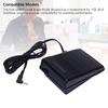 Sewing Machine Foot Control Pedal Lightweight Easy To Use Responsive Sewing Machine Foot Pedal Black Single Hole for HZL 80 B