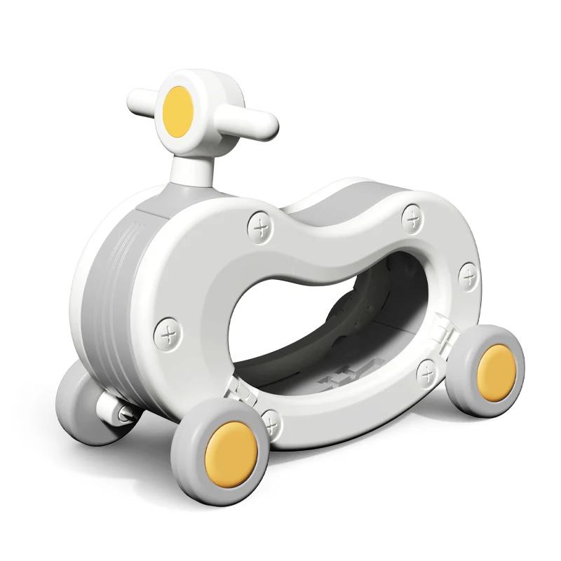 Baby Ride On Vehicles Two-In-One Rocking Horse Large Toy Car Slip Cars Kids Walker Baby Hose Toys for Boys Girls Children