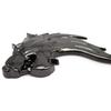 Wolf Wolf Car 3D Emblem Sticker Metal Left Right Easy