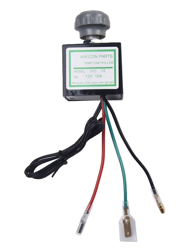 12V Electronic Thermostat Car Air Conditioner Thermostat