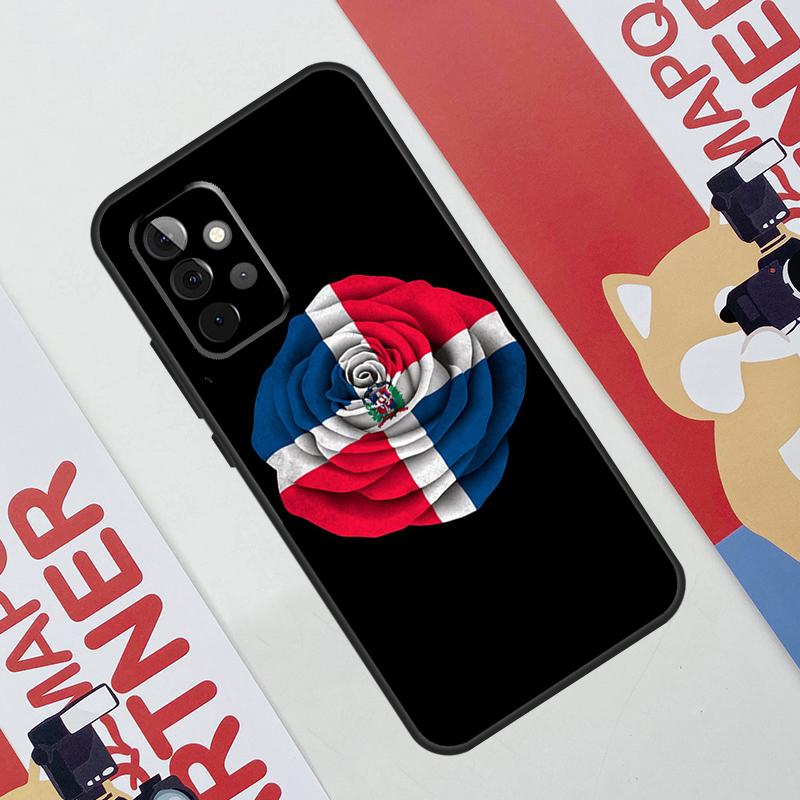 Dominican Republic Flag Case For Samsung Galaxy A52 A32 A12 A56 A36 A16 A13 A23 A33 A53 A54 A34 A14 A15 A35 A55 A17