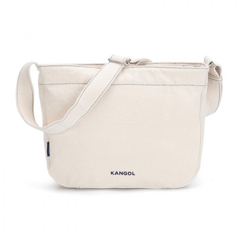 KANGOL Bio Canvas Soft Cross Bag 3396 Ivory