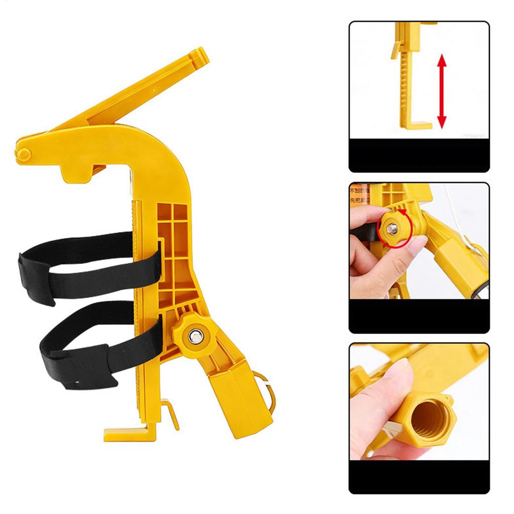 Perche télescopique pour spray guêpes Support de peinture réglable Manche Adaptateur de perche pour bombe aérosol Pour maison Garage Jardin Appartement Haut plafond Cour Arrière-cour Pelouse