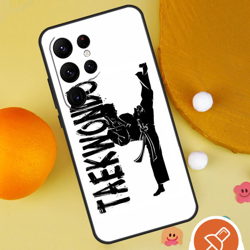 Kung Fu Taekwondo Karate Phone Case For Samsung Galaxy S25 Ultra S24 S22 S21 Ultra S9 S10 S20 Plus S23 FE Funda Cover