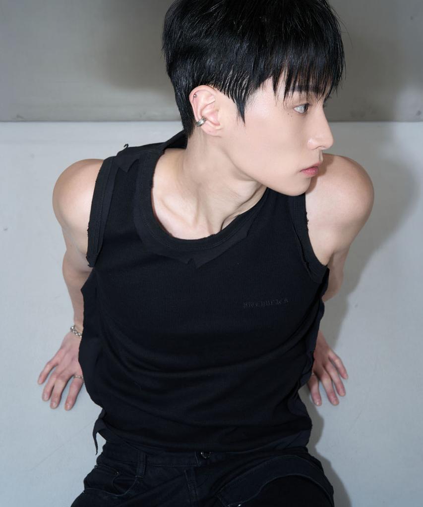 Pichibeullaeg Damage Logo Sleeveless (Black)
