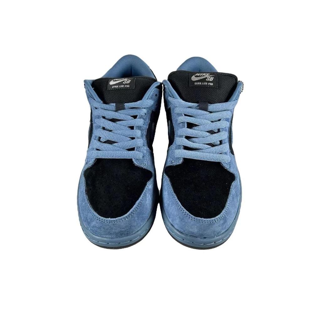 Nike Supreme X Dunk Low SB Ocean Fog Unisex Sneakers Blue Black HQ8487-400