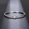 Versatile Bracelet Women, Cross Design Round Zircon Jewelry, Elegant And Exquisite Niche Jewelry