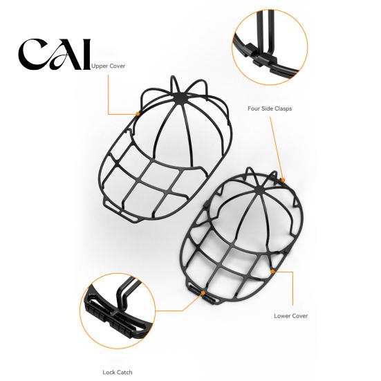 Baseball Hat Rack for Drying Washer Washing Machine, Cage Caps, Protective Cleaning Frame Care Tool Dishwasher, Cap Cleaner Adult Kids