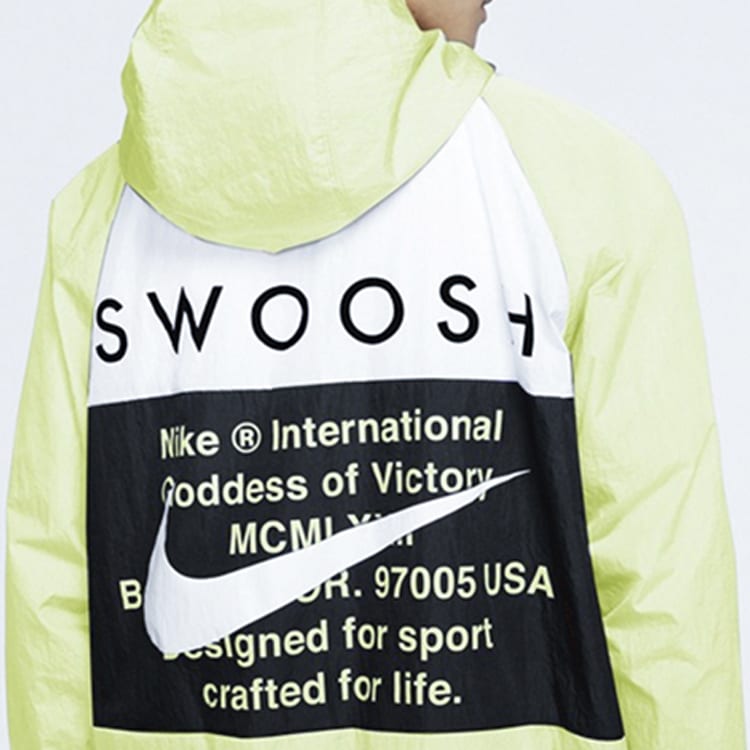 Nike Jackets Men's Neon Green Hooded Moderate Other CJ4889-701