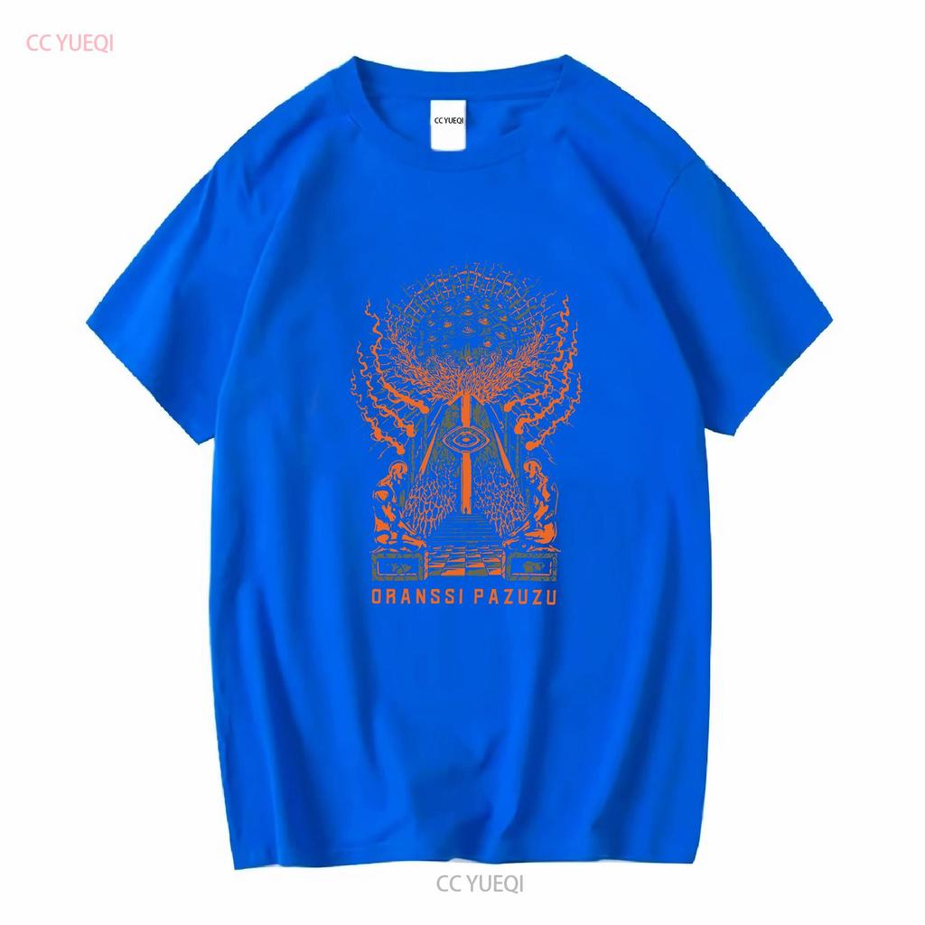 Oranssi Pazuzu T Shirt Psychedelic Black Metal Finnish Long or Short Sleeves Vintage Washed Unisex Comfortable Stylish Graphic