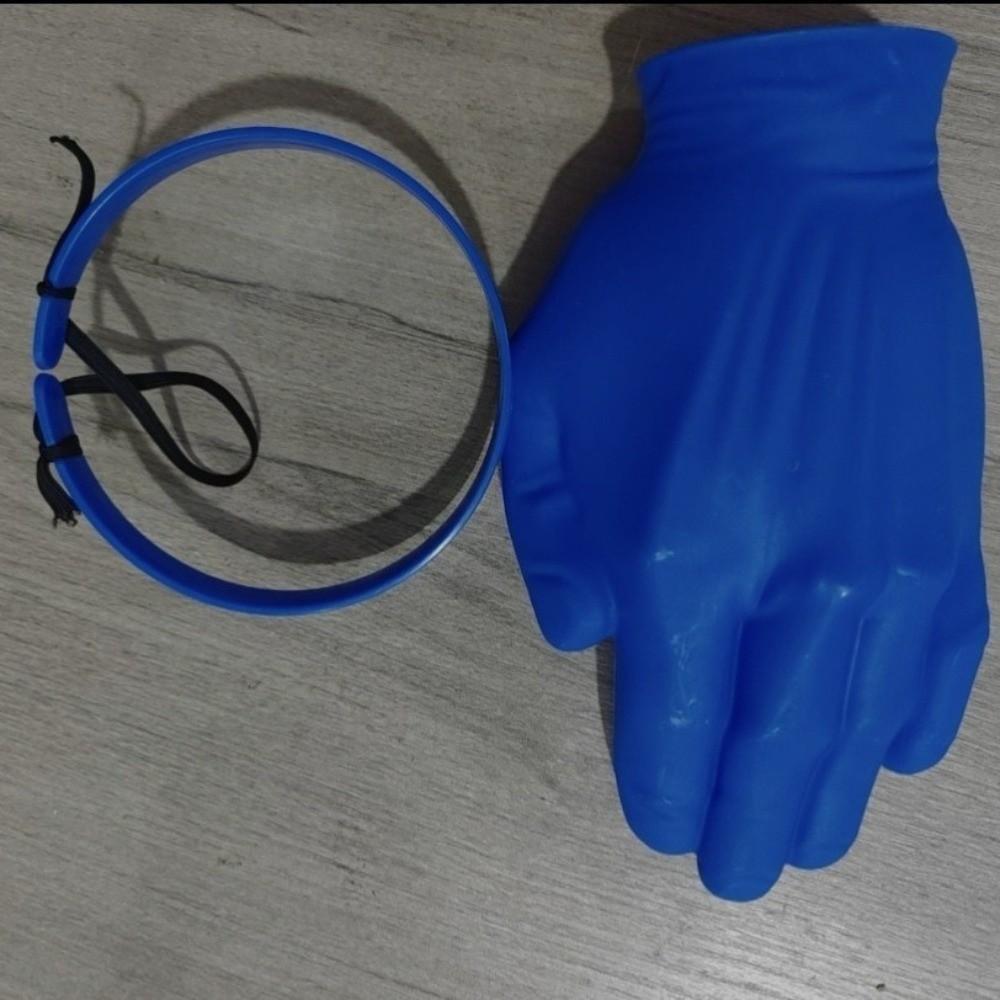 UV Protection Hand Shaped Visor Adjustable Sun Protection Cap Palm Visor Headband  Gag Gift