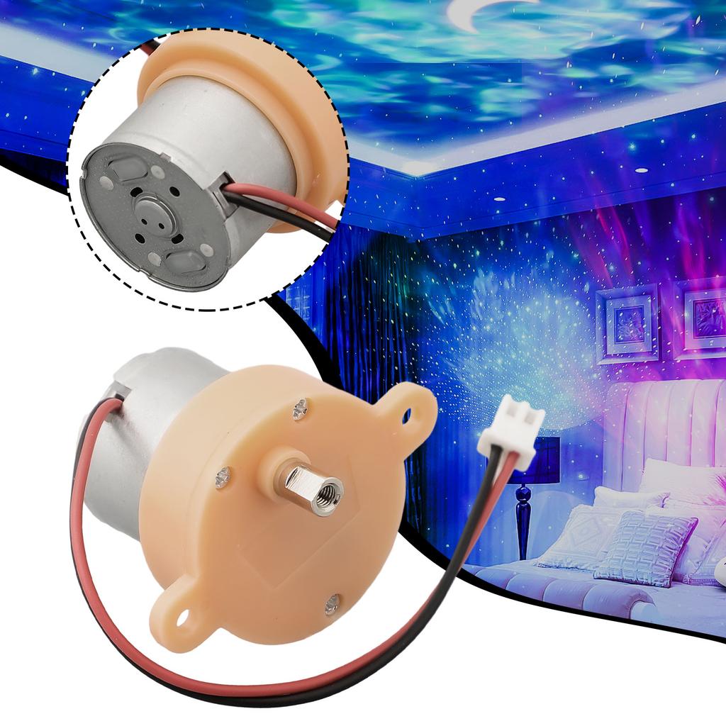 DC 5V 3rpm Reduction Gear Motor 32mm Body Size for Use in Projection Devices Toys and Decorative Lighting Systems