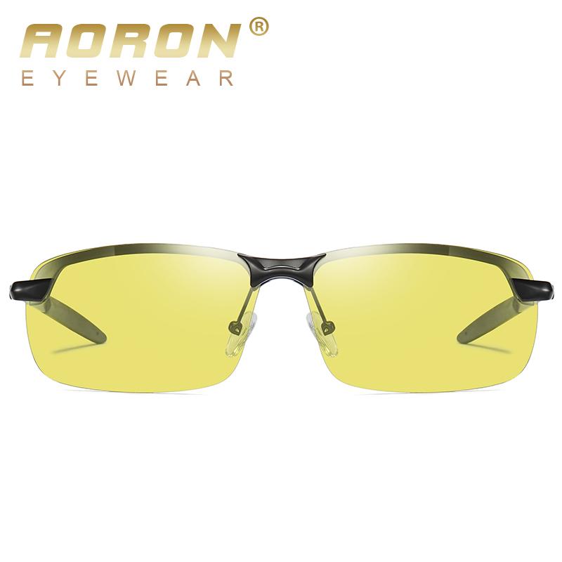 aoron Aluminium Magnesiuminnfatning Nattsyn Fotokromatisk polariserte solbriller Utendørs tilbehør Antirefleks Kjøring Fiske Sportsbriller