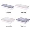 Large Transparent Japanese Square Refrigerator Storage Box - Single Layer Plastic with Seal for Freshness