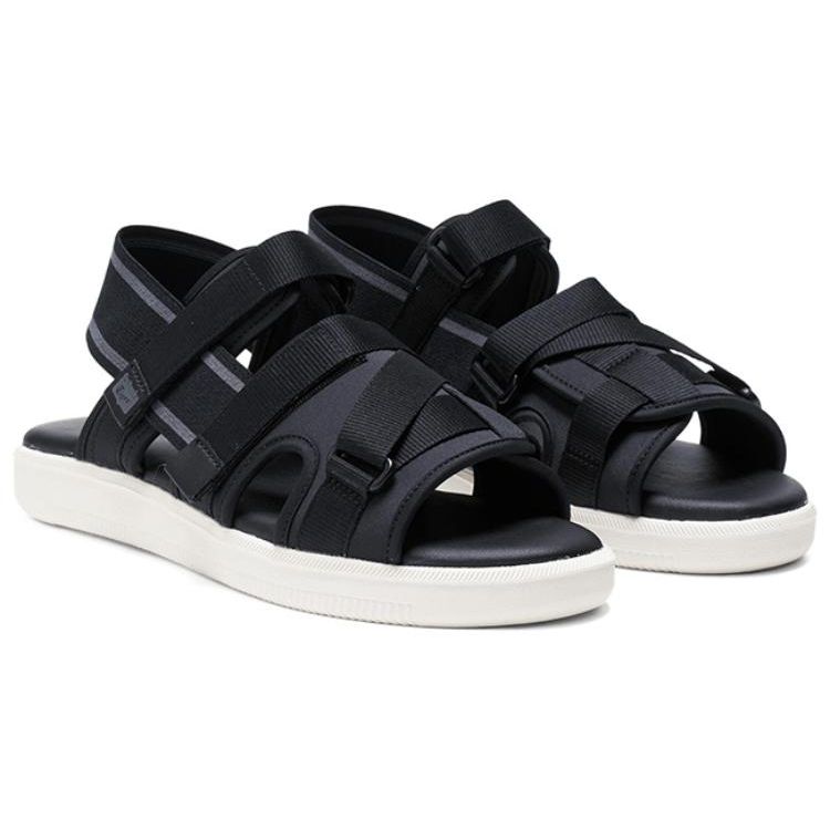 ONITSUKA TIGER Tokuten Sandal Unisex Black White 1183C009-001