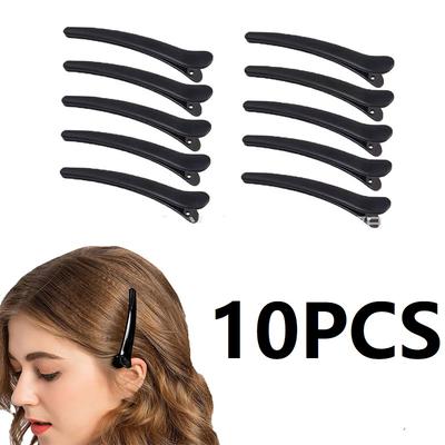 10PCS Hairdresser Hair Clips for Styling Hair Clips Professional Hairdresser Duckbill Alligator Crocodile Hair Clip Hairdressing
