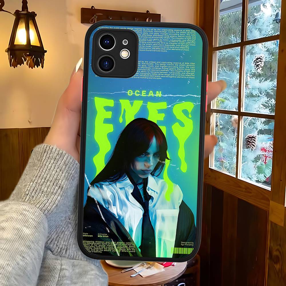 SINGER LUNCH B-BILLIES For IPhone 11 12 13 14 15 16 Pro Max Plus X XS MAX Shockproof Matte Back Cover