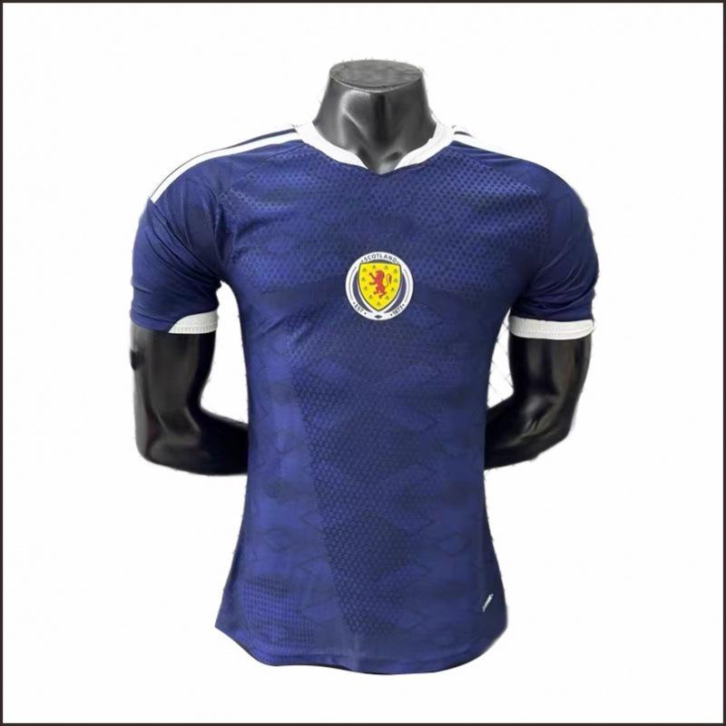 2026 World Cup Scotland Home Shirt No. 4 McTominay No. 6 Tierney Player s Edition Football Shirt S