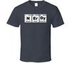 Nerdy Wissenschaft Periodensystem Elemente Lustiges College T-Shirt