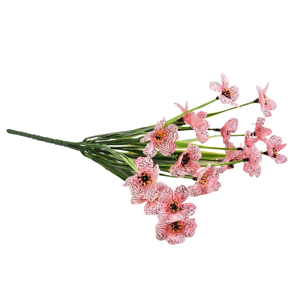 1 Bunch Domácí Venkovní Umělé Květiny Falešné Květiny