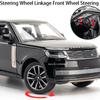 Scale 1:24 Land Rover Range Rover Car Model Toy Alloy Diecast Shock Absorption Sound Light Off-road Vehicles Models Boys Gifts