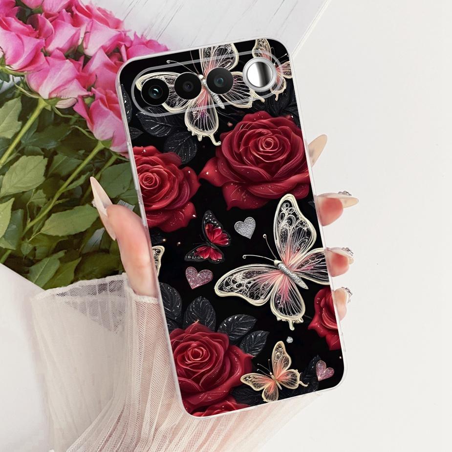 For Realme 16 5G Case RMX5171 Cute Cat Fashion Painted Cover Soft Silicone Protective Shell For Realme 16 Realme16 5G Phone Case