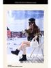 Korean Style High-top Snow Boots for Men and Women, Plus Size, with Velvet Lining and Front Lace-up.
